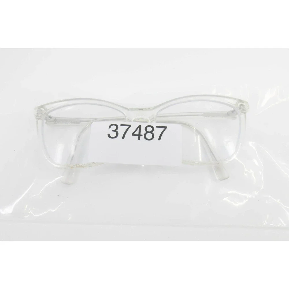 Warby Parker WP 20208 Crystal Eyeglasses Clear Cat Eye Frames 56-16-145 Womens
